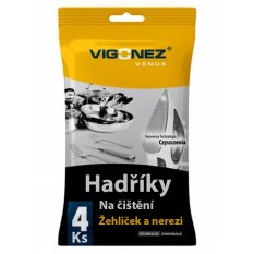 Čisticí hadříky na žehličky a nerez - 4ks - VENUS