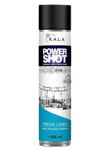 Osvěžovač vzduchu – Svěží prádlo – Power Shot – 600 ml