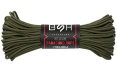 Paracord Premium BSH Adventure BR-006A zelený 30 m – 250 kg