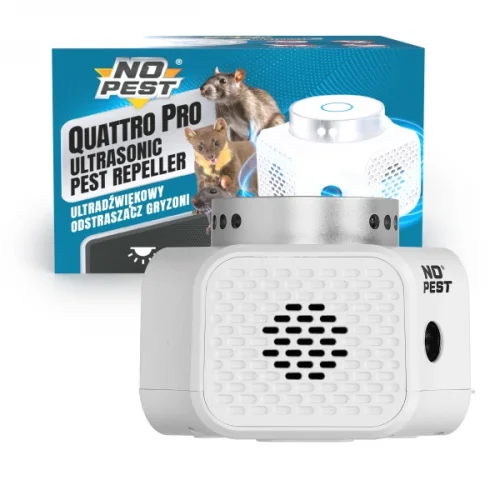 Ultrazvukový odpuzovač kun a hlodavců No Pest® Quattro Pro