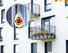 Reflexní plašič ptáků Falcon Eye Plates No Pest – 5 ks