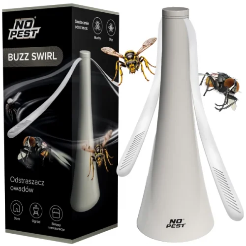 Stolní ventilátor BUZZ SWIRL proti mouchám a vosám.