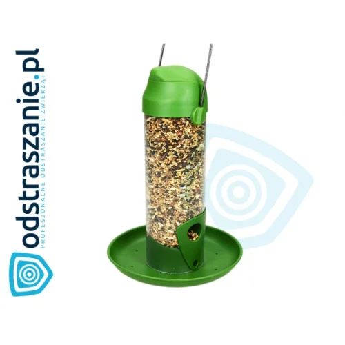 Závěsné krmítko pro ptáky s krmivem – tuba 500 ml