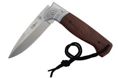 Lovecký zavírací nůž BSH Adventure N-068 – ocel 440, dřevěná rukojeť