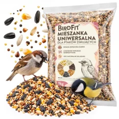 BirdFit Mix – krmivo pro venkovní ptactvo, směs 7 druhů semen 1 kg