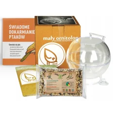 Krmítko pro ptáky "Malý ornitolog".