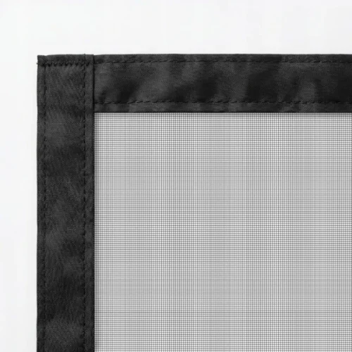 Magnetická moskytiéra na balkonové dveře, samouzavírájící, černá, 100x210 cm, Silent Screen No Pest®