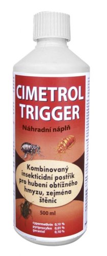 Cimetrol Trigger 500 ml – profesionální postřik proti obtížnému hmyzu | koncentrát bez rozprašovače