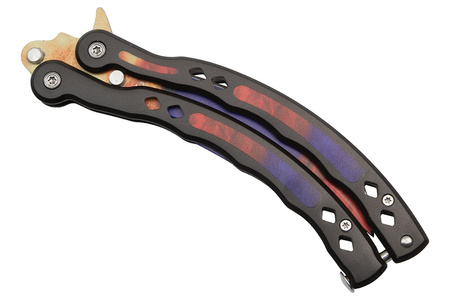 Tréninkový nůž motýlek BSH Adventure N-451G – balisong