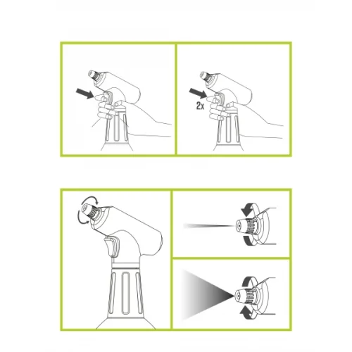 Elektrický postřikovač na baterie – 1 l