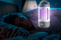 Bezdrátová insekticidní lampa na mouchy a komáry