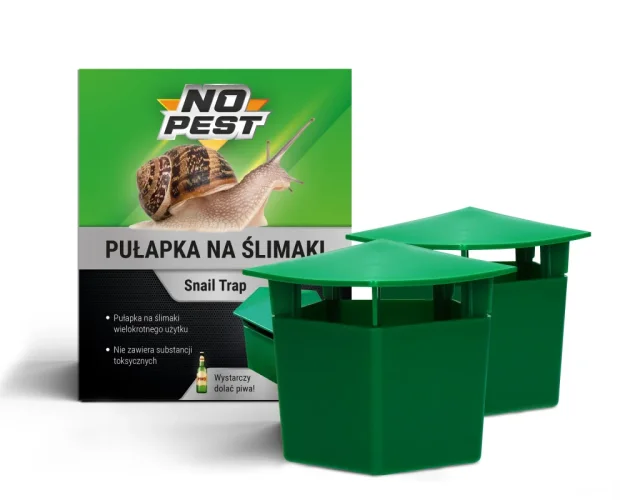 Past na slimáky - domeček 2ks