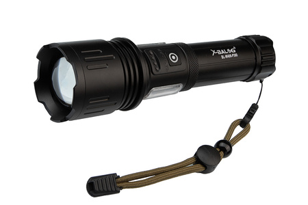 Nabíjecí LED svítilna X-BALOG L115 XHP360 – powerbanka, boční světlo
