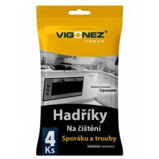 Čisticí hadříky na sporák a troubu - 4ks - VENUS