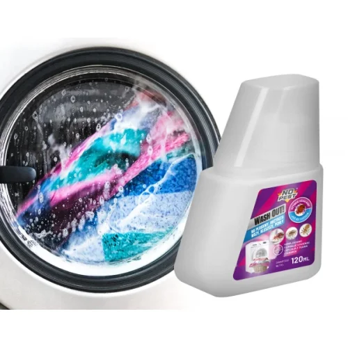 Prací prostředek na roztoče, vajíčka štěnic, vši, blechy, klíšťata Wash Out! 120ml