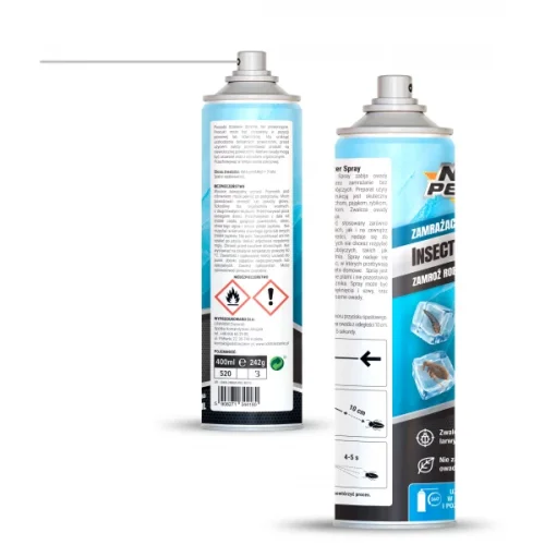 Odstraňovač štěnic a vší z matrací a dětských hraček Insect Freezer No Pest® 400ml