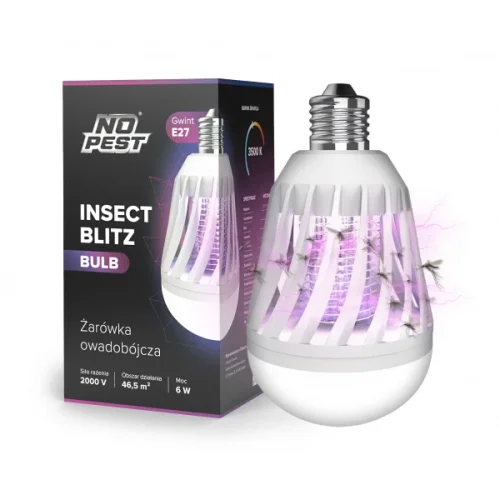 Insekticidní žárovka proti hmyzu – Insect Bulb