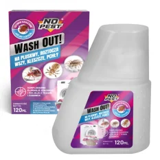 Prací prostředek na roztoče, vajíčka štěnic, vši, blechy, klíšťata Wash Out! 120ml