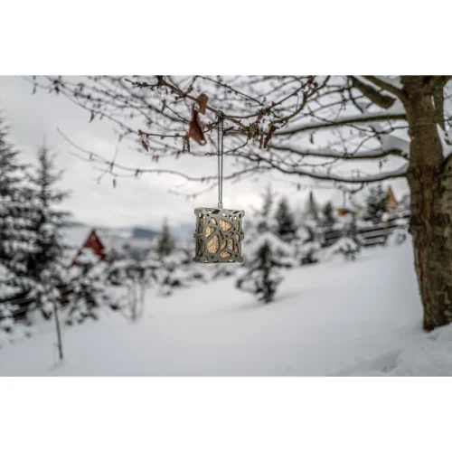 Moderní krmítko pro ptáky na tukové bloky k zavěšení Anna