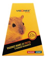 Vigonez MARS 25 – Extra silná pasta na hubení hlodavců 150 g | Účinná nástraha proti myším a potkanům