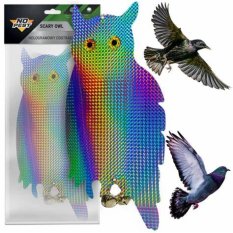 Holografická sova Scary Owl – plašič ptáků se zvonečkem