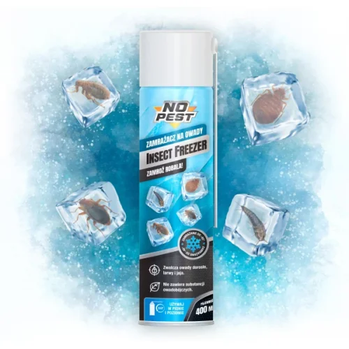 Odstraňovač štěnic a vší z matrací a dětských hraček Insect Freezer No Pest® 400ml