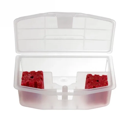 Deratizační stanice, průhledné krmítko pro myši No Pest®, 12,5 cm