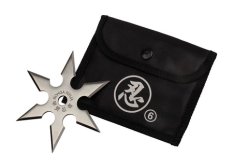 Vrhací hvězdice Shuriken BSH Adventure N-402C – 6 ramen