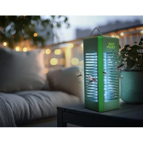 Lapač hmyzu No Pest® Insect Blitz Lumeo (na komáry, mouchy a moly) – zelený