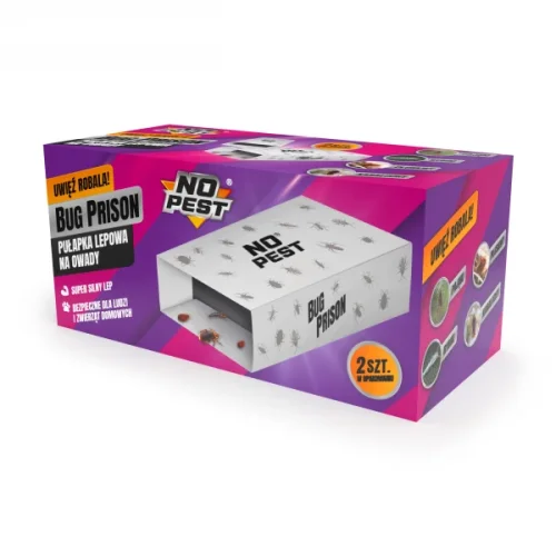 Past Bug Prison na hmyz, rybenky, šváby, brouky, štěnice a pavouky 2 ks.