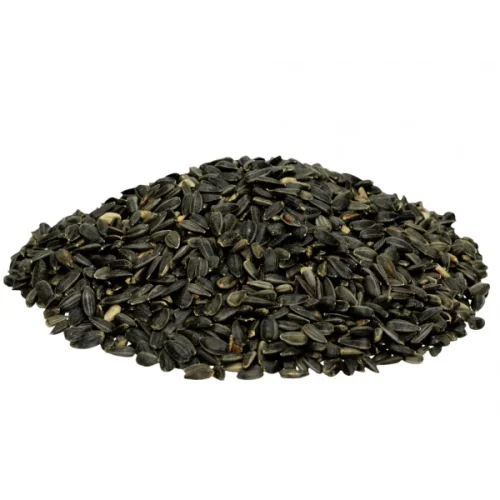 Krmivo pro sýkory a ptáky, černá slunečnicová semínka, 1kg.