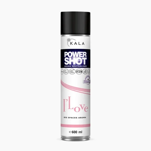 Osvěžovač vzduchu – I Love – Power Shot – 600 ml