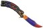 Tréninkový nůž motýlek BSH Adventure N-451G – balisong