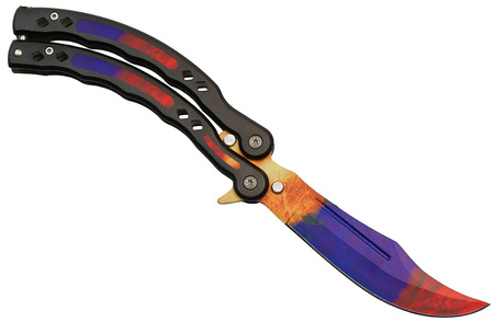 Tréninkový nůž motýlek BSH Adventure N-451G – balisong