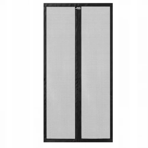 Magnetická moskytiéra na balkonové dveře, samouzavírájící, černá, 100x210 cm, Silent Screen No Pest®