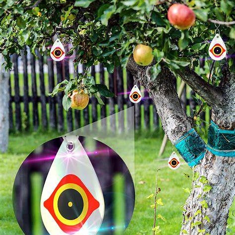 Reflexní plašič ptáků Falcon Eye Plates No Pest – 5 ks