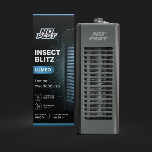 Lapač hmyzu No Pest® Insect Blitz Lumeo (na komáry, mouchy a moly) – modrý nebo antracyt