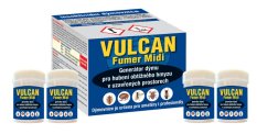 VULCAN Fumer Midi 4×11 g – dýmovnice proti hmyzu | rychlá likvidace létajícího i lezoucího hmyzu