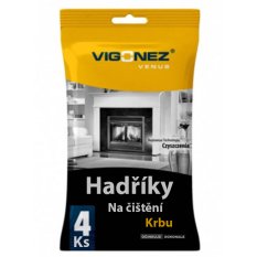 Čisticí hadříky na krb - 4ks - VENUS