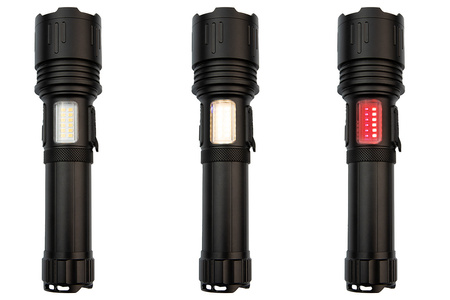 Nabíjecí LED svítilna X-BALOG L115 XHP360 – powerbanka, boční světlo
