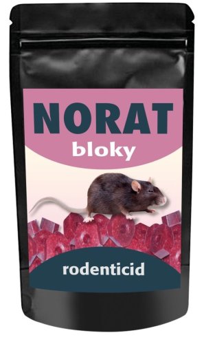 Norat 25 bloky 300 g – parafínové bloky k hubení hlodavců | myši a potkani