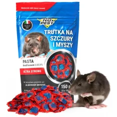 No Pest BRODY 2.5 PASTE – jed na myši a potkany, modrá pasta 150 g