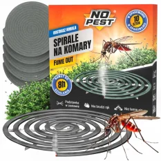 Spirály proti komárům No Pest – 10 ks, až 9 hodin