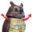 Solární plašič ptáků Scary Owl No Pest – pohyblivá sova se zvukem