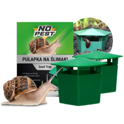Past na slimáky - domeček 2ks